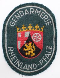 &Auml;rmelabzeichen Gendarmerie 2. Modell