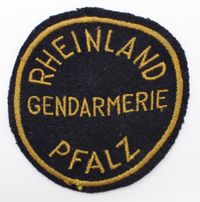 &Auml;rmelabzeichen Gendarmerie 1. Modell